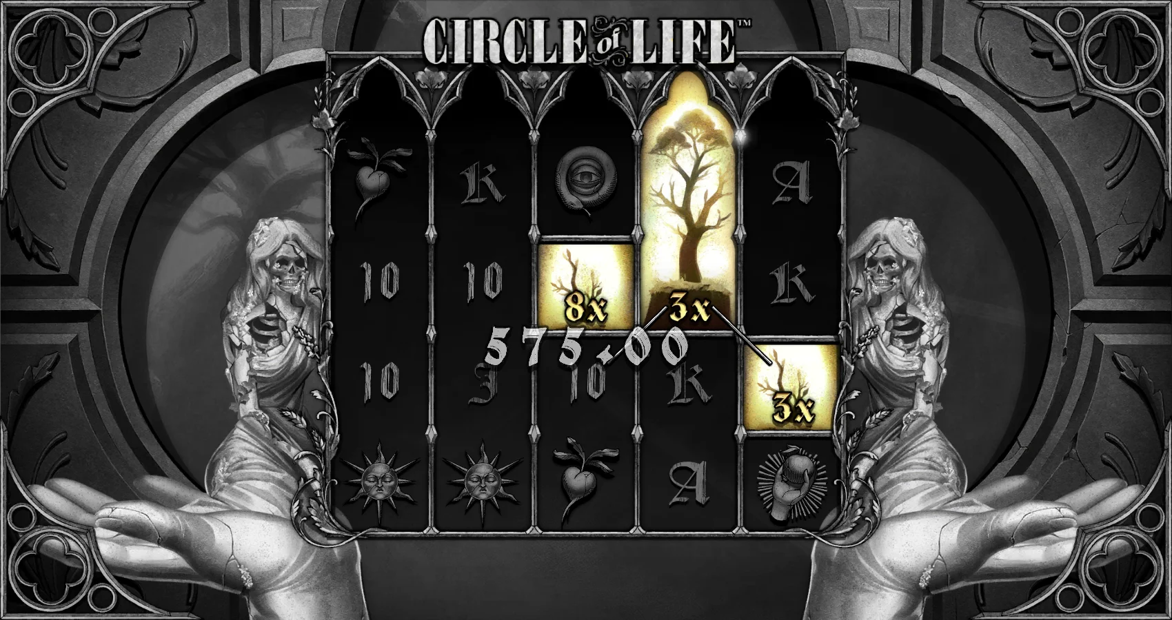 Circle of Life by Hacksaw Gaming - background 4