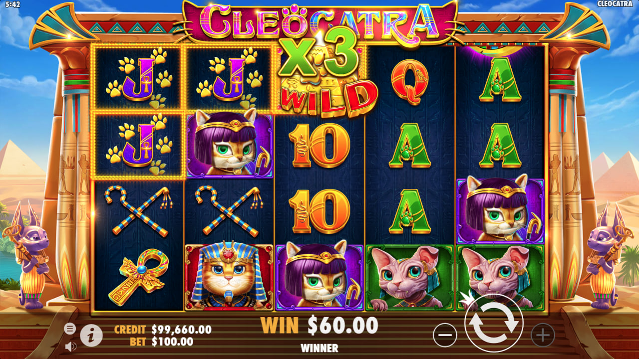 Cleocatra by Pragmatic Play screen 3