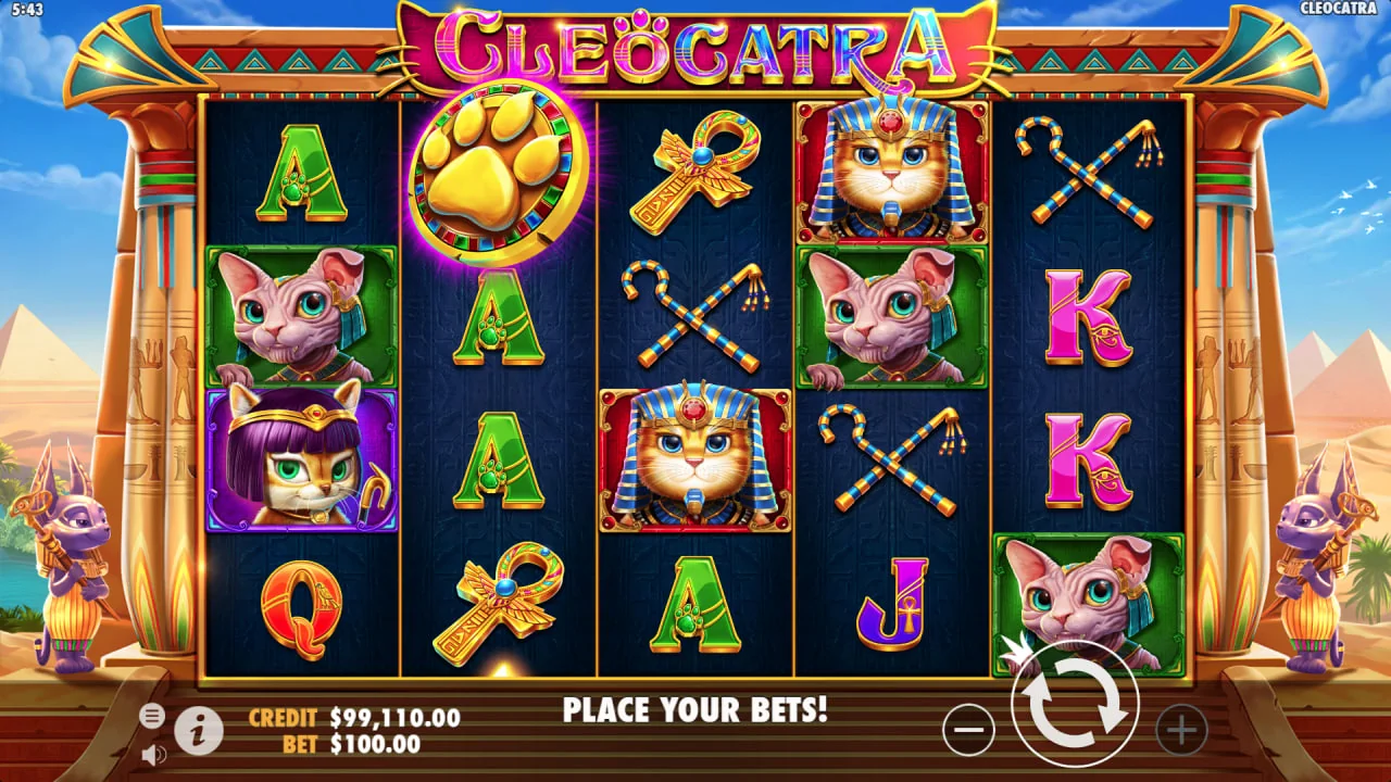 Cleocatra by Pragmatic Play - background 5