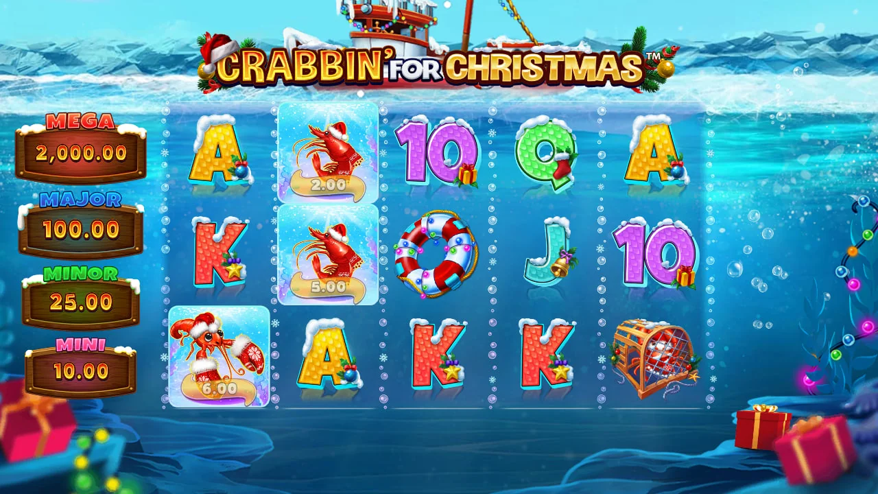 Crabbin for Christmas by Blueprint Gaming - background 5