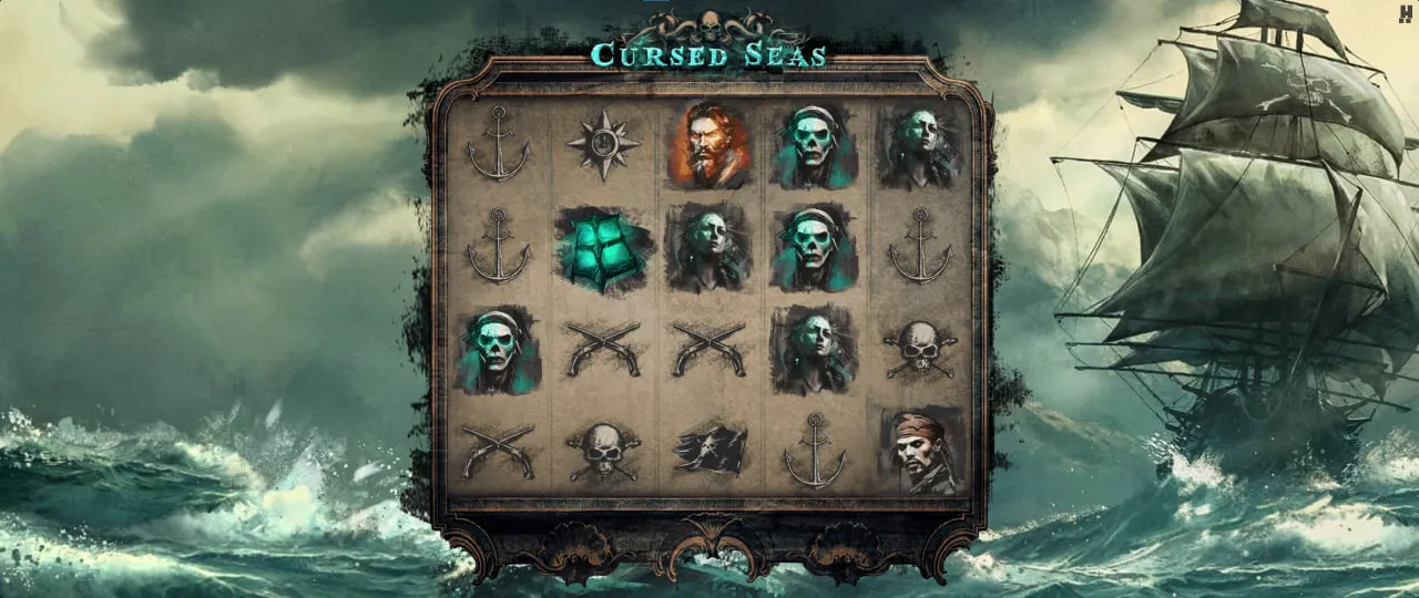 Cursed Seas by Hacksaw Gaming screen 3