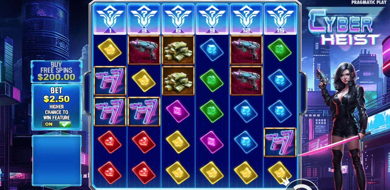 Cyber Heist by Pragmatic Play - background 5