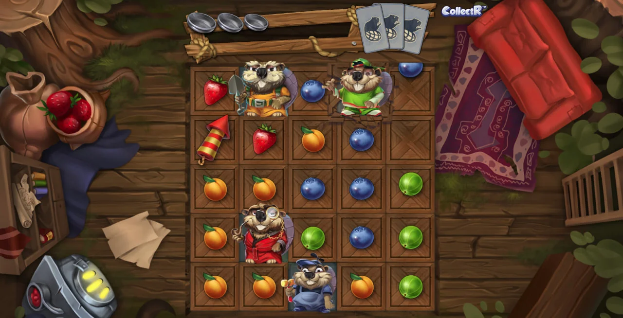 Dam Beavers by ELK Studios - background 5