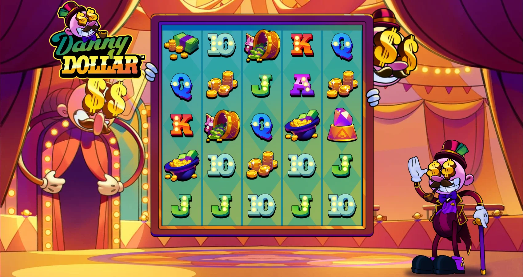 Danny Dollar by Hacksaw Gaming - background 2