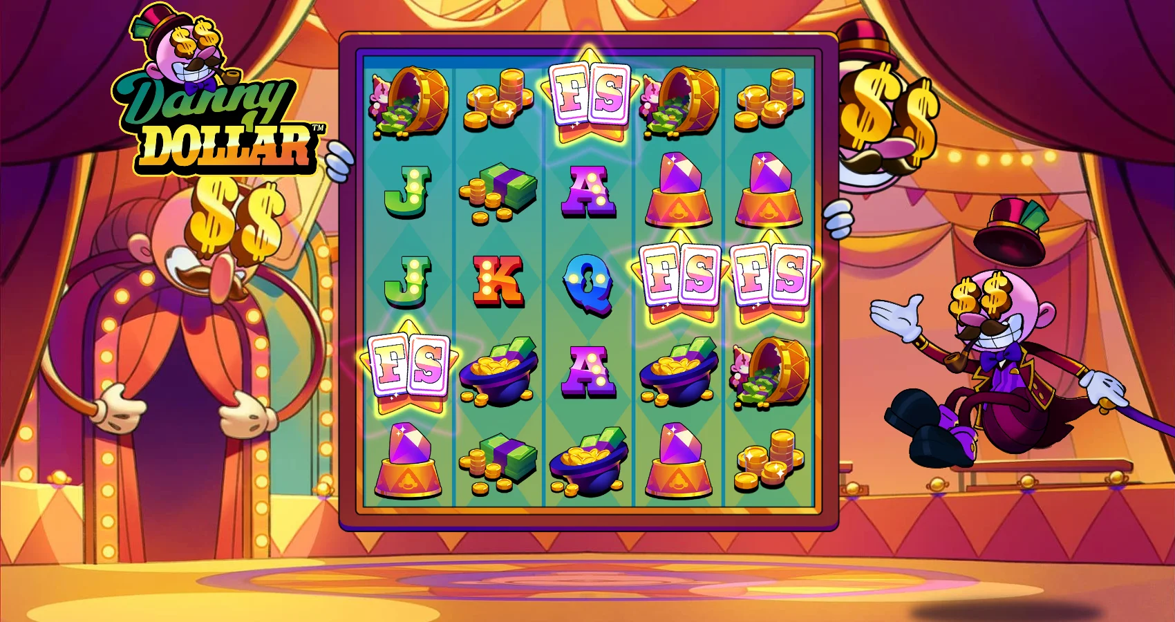 Danny Dollar by Hacksaw Gaming - background 4