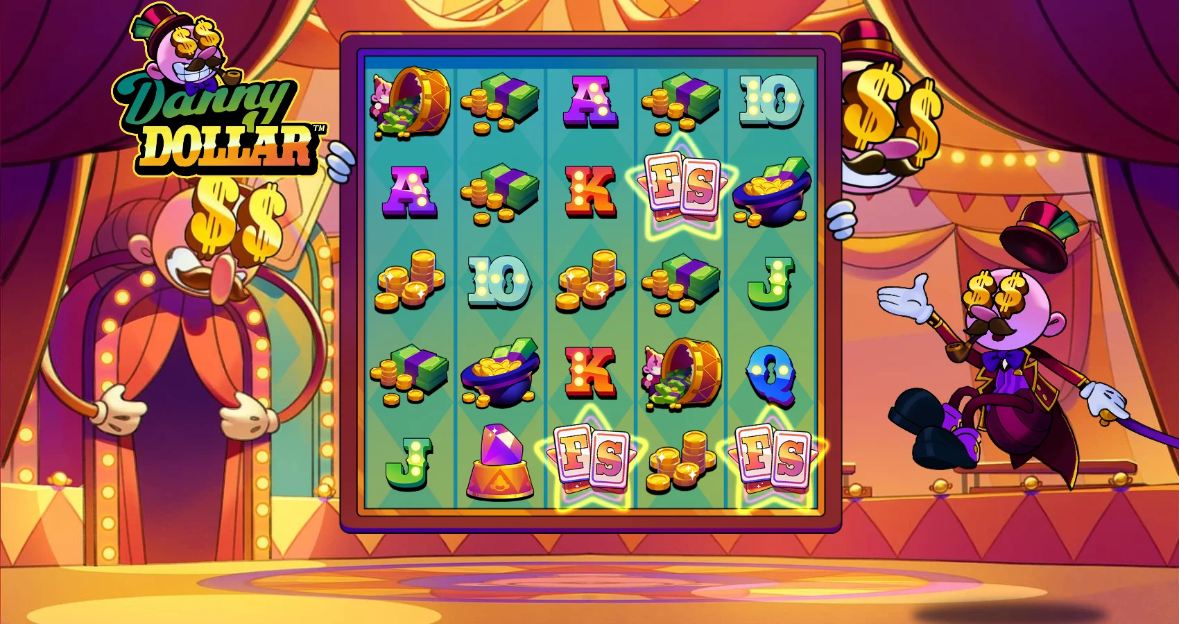 Danny Dollar by Hacksaw Gaming - background 5