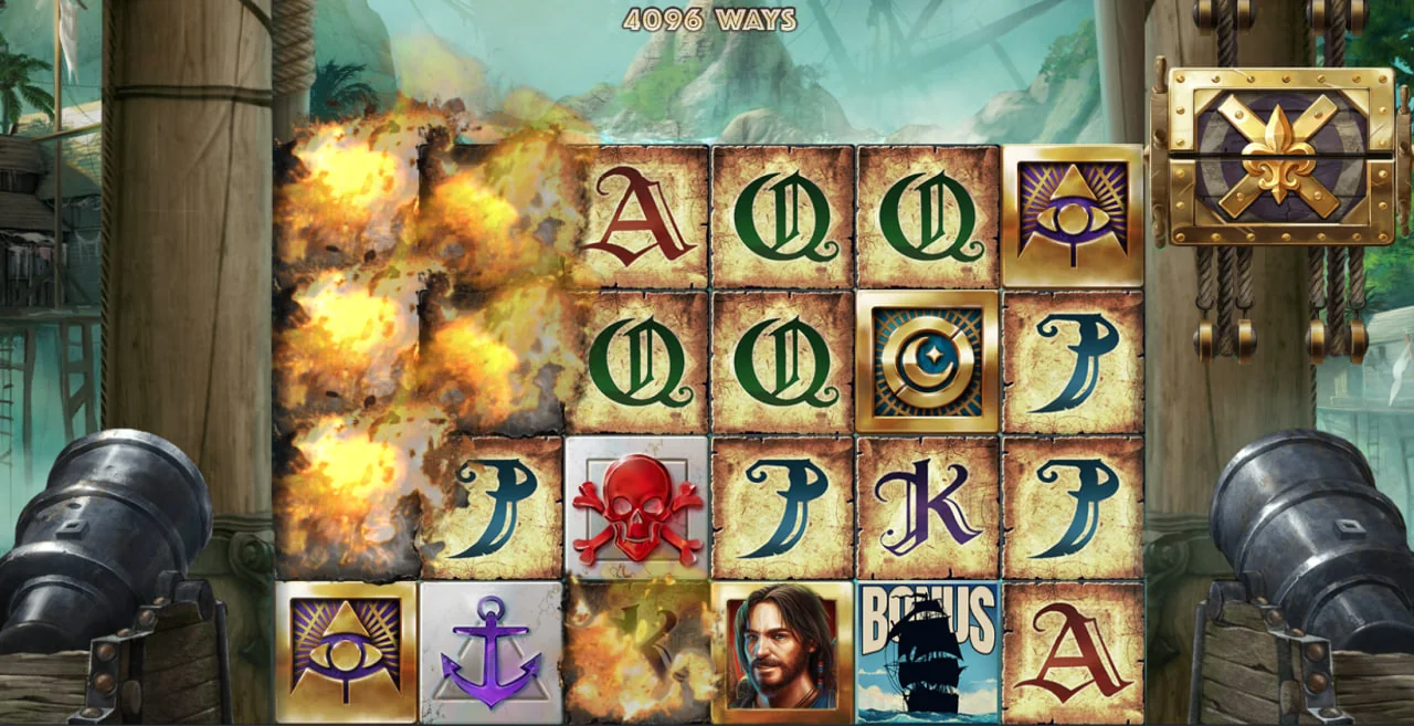 Dead Man's Gold by ELK Studios - background 5