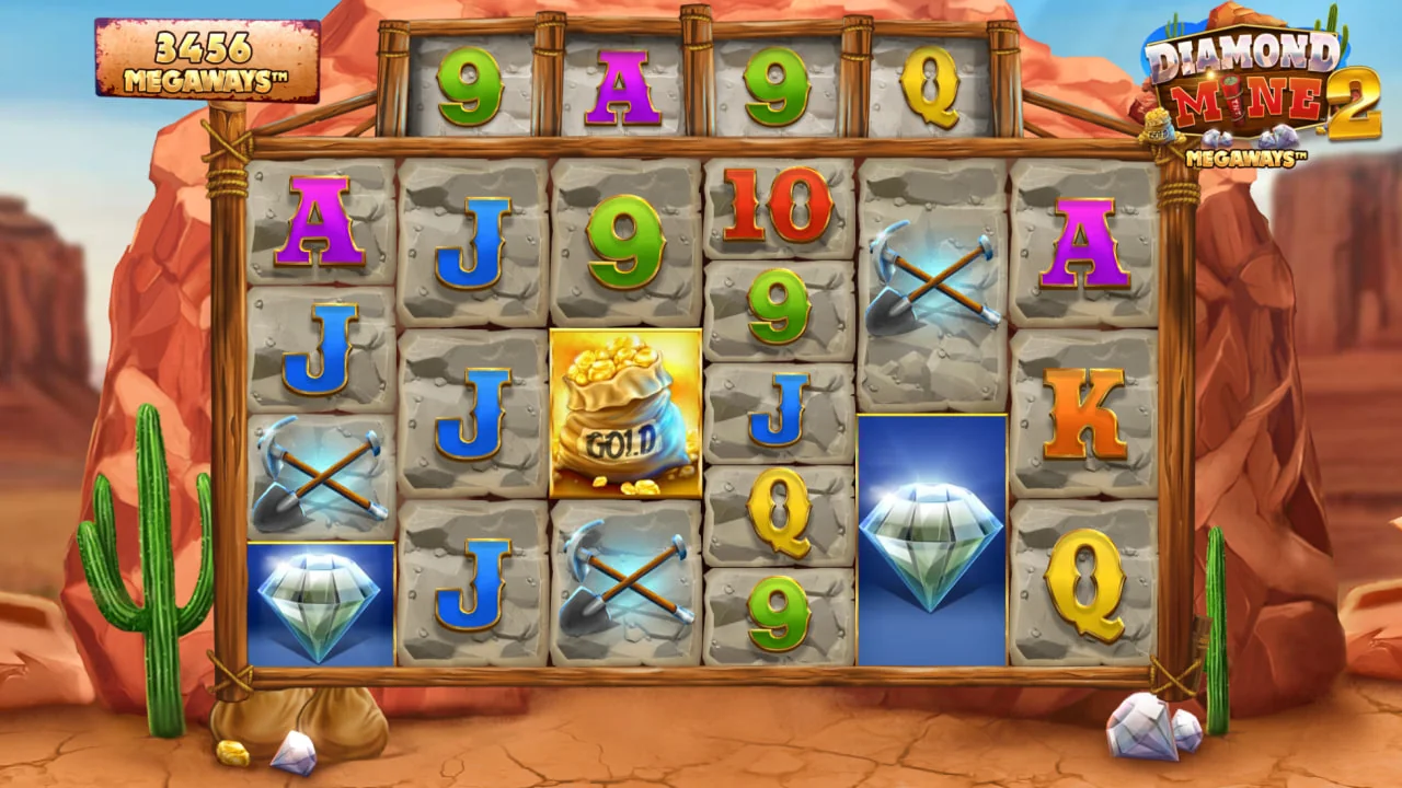 Diamond Mine 2 Megaways by Blueprint Gaming - background 5