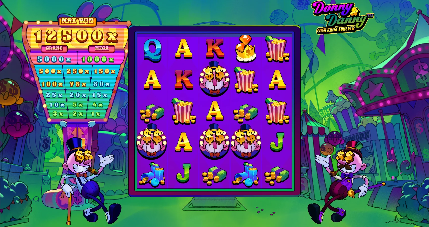 Donny And Danny by Hacksaw Gaming - background 2