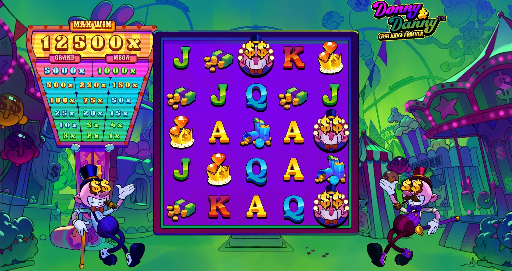 Donny And Danny by Hacksaw Gaming - background 4