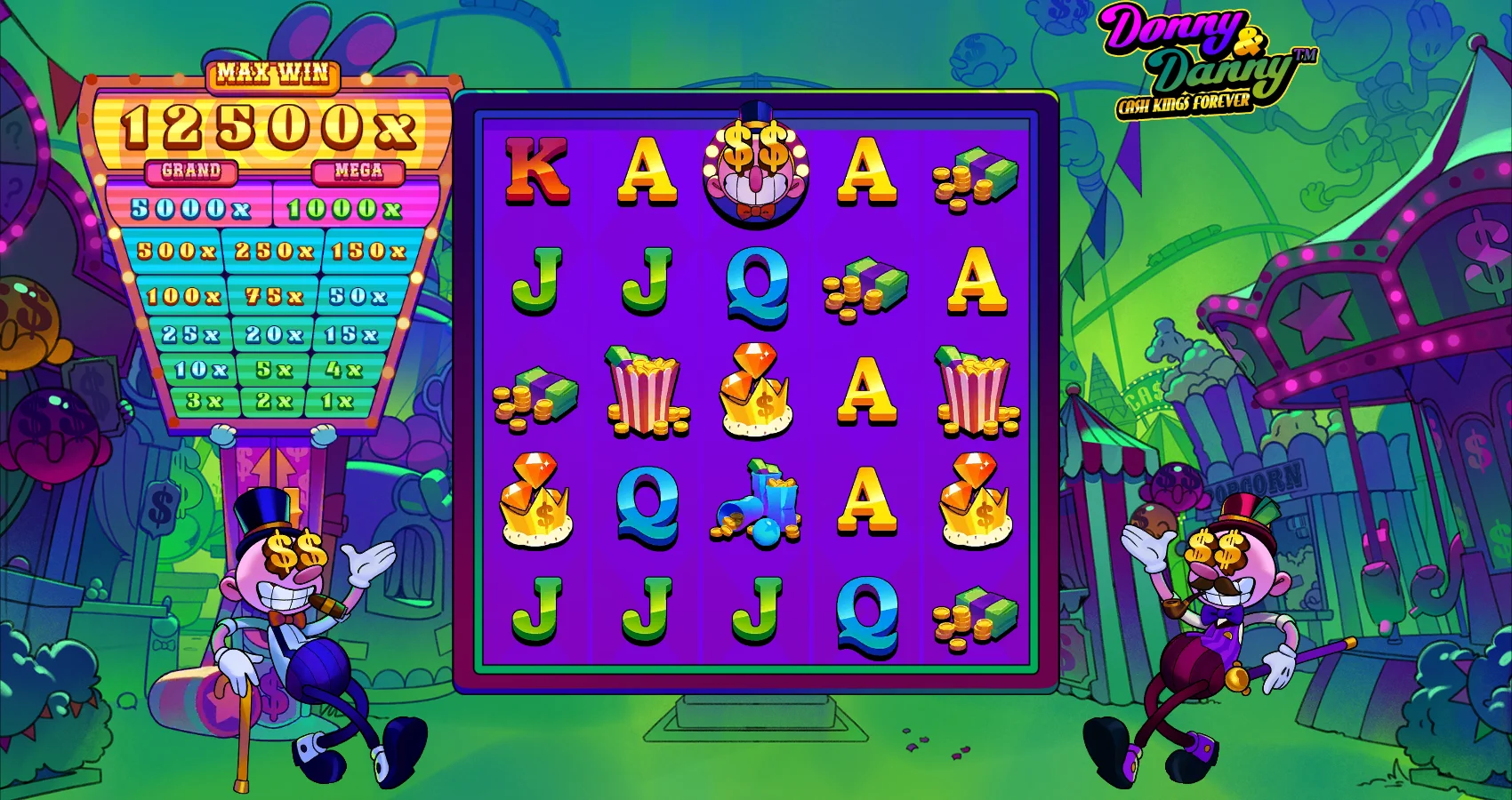 Donny And Danny by Hacksaw Gaming - background 5