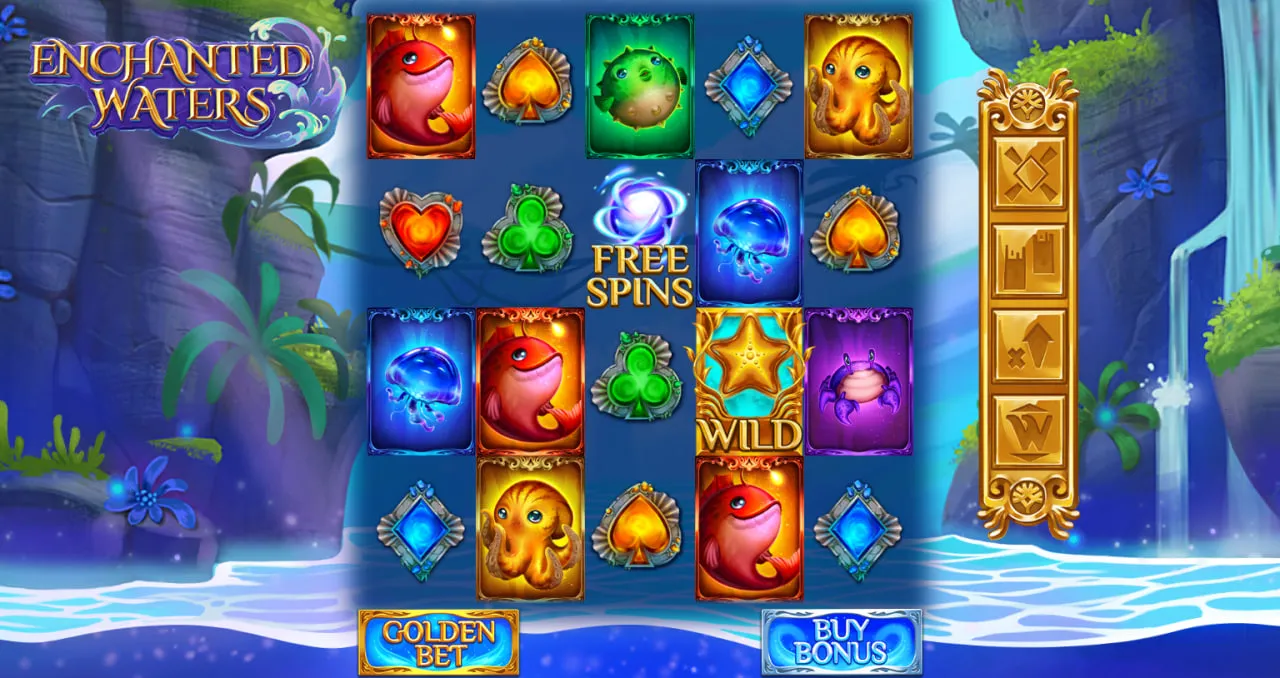 Enchanted Waters by Yggdrasil Gaming screen 1
