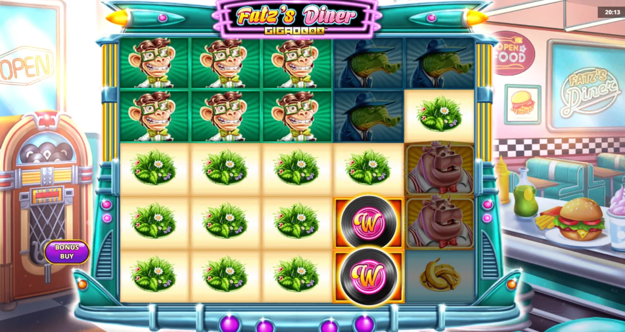 Fatz's Diner GigaBlox by Yggdrasil Gaming - background 5