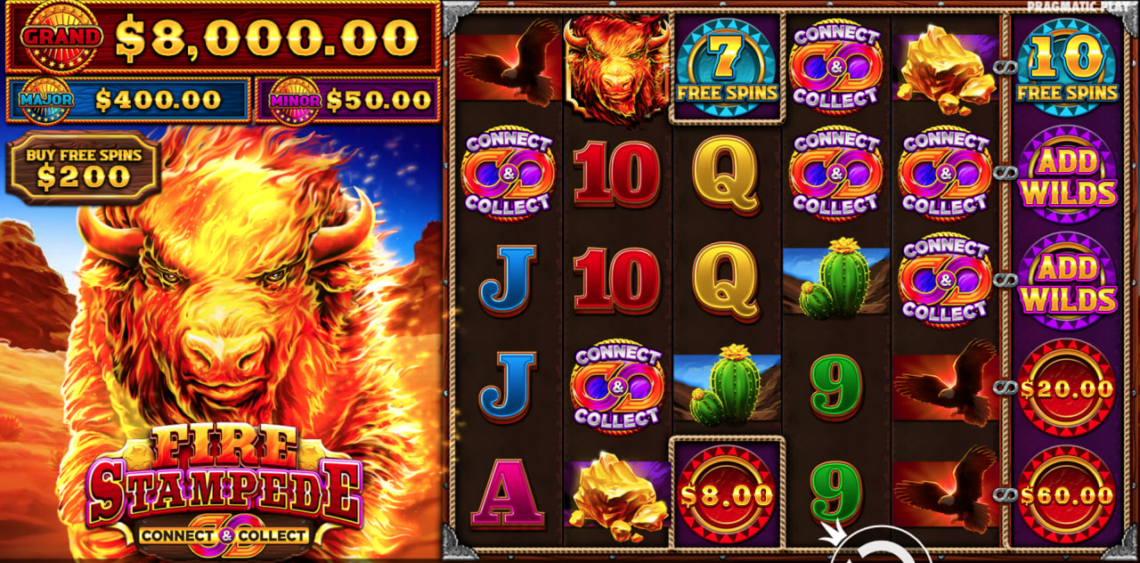 Fire Stampede by Pragmatic Play screen 3