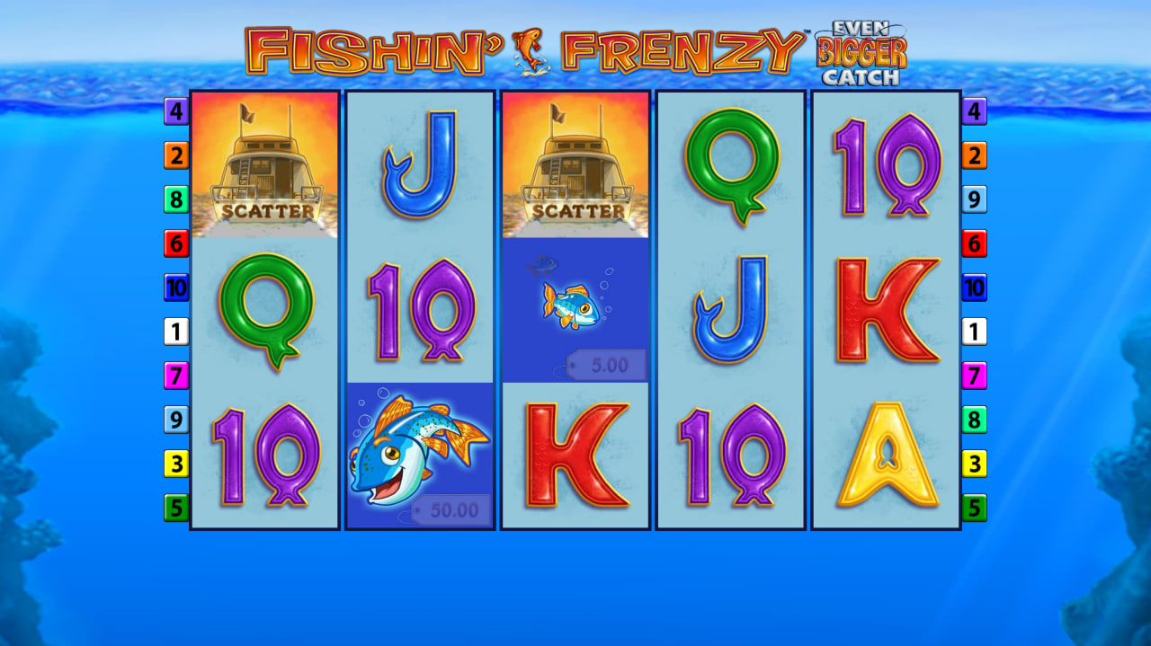 Fishin' Frenzy Even Bigger Catch by Blueprint Gaming