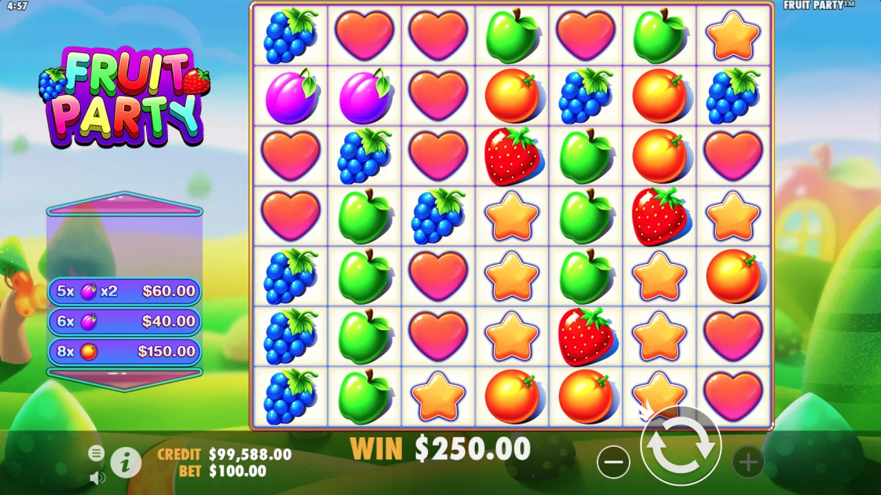 Fruit Party by Pragmatic Play - background 5