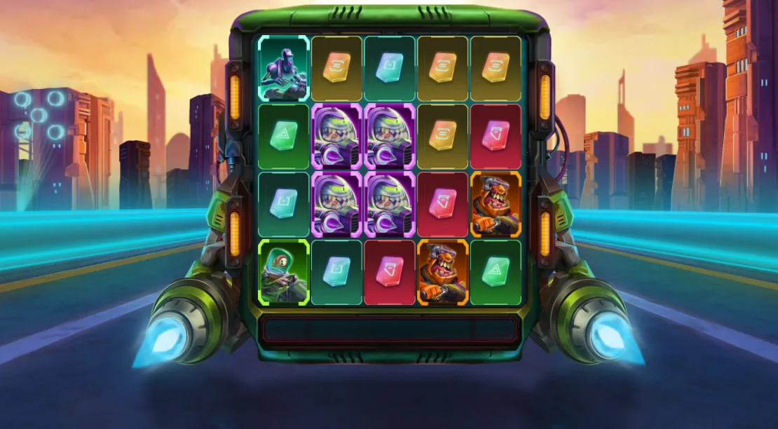 Galactic Racers Dream Drop by Relax Gaming - background 5