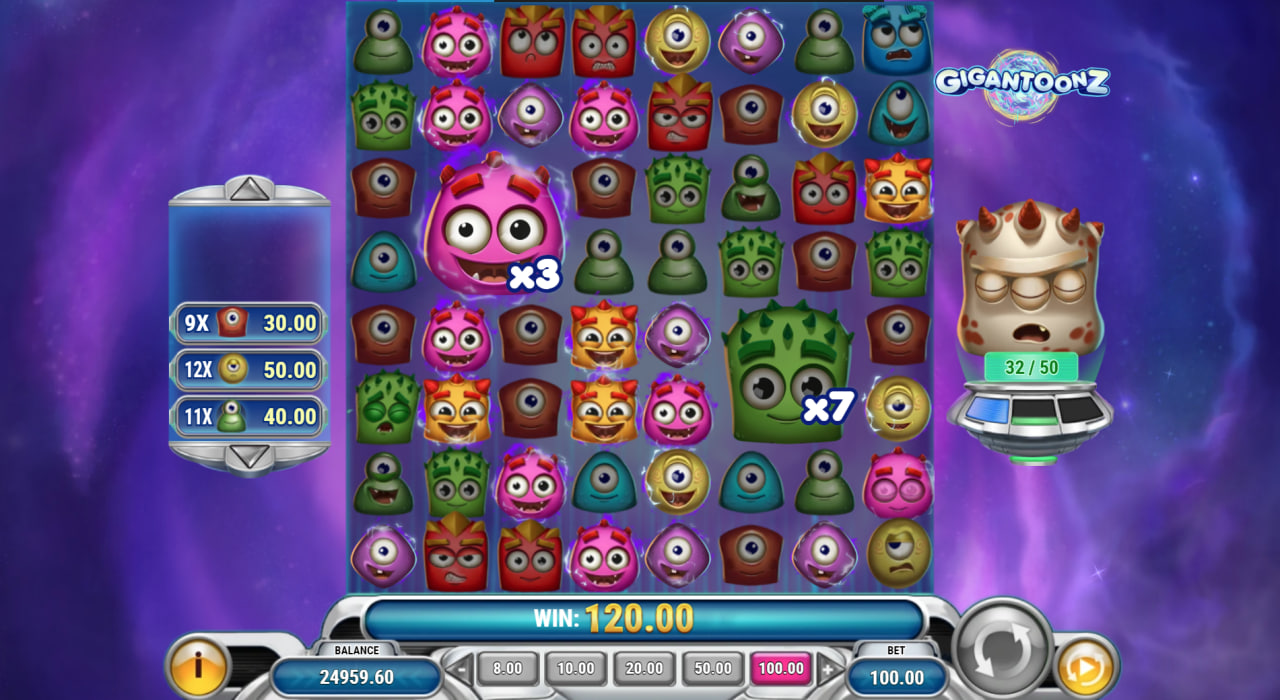 Gargantoonz by Play'n GO screen 3