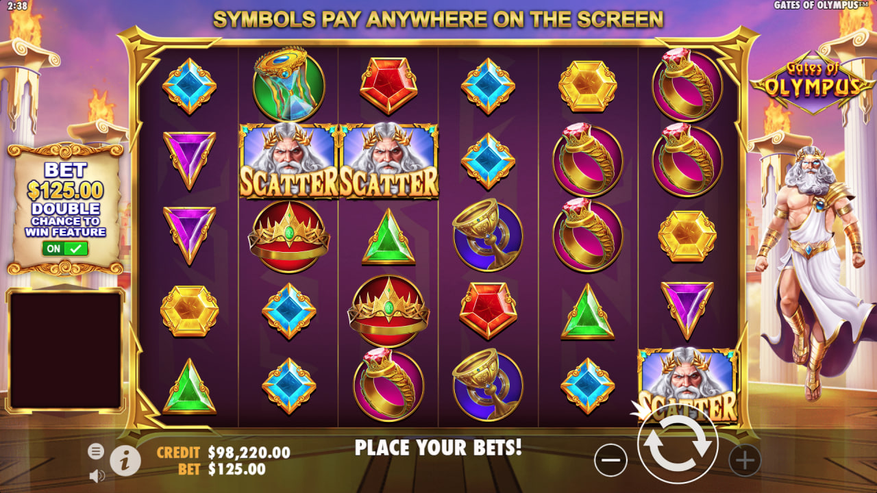 Gates of Olympus by Pragmatic Play screen 2