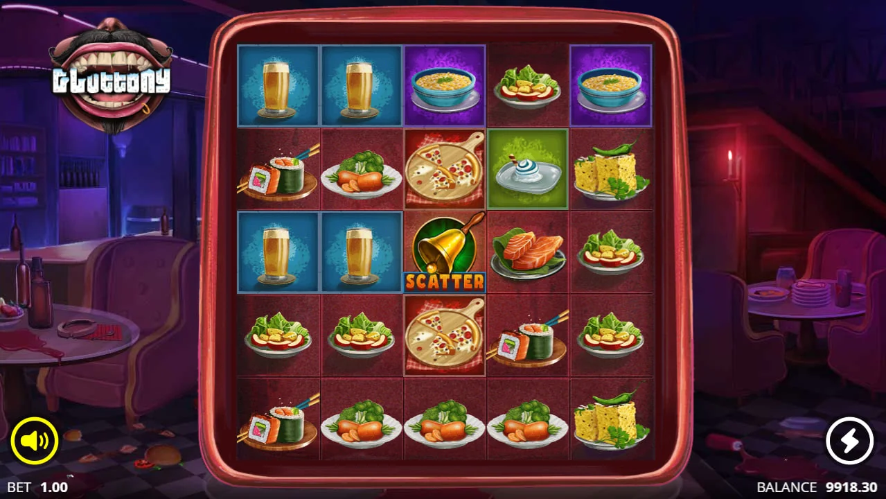 Gluttony by Nolimit City - background 5