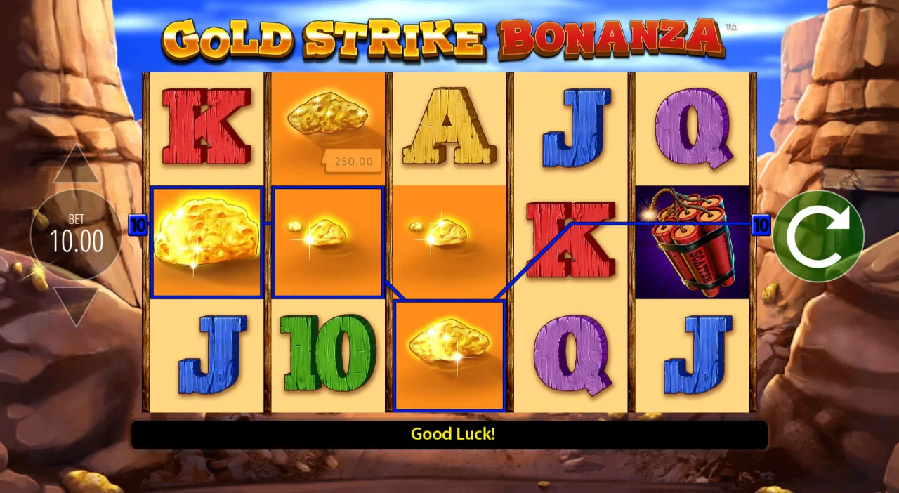 Gold Strike Bonanza by Blueprint Gaming - background 5