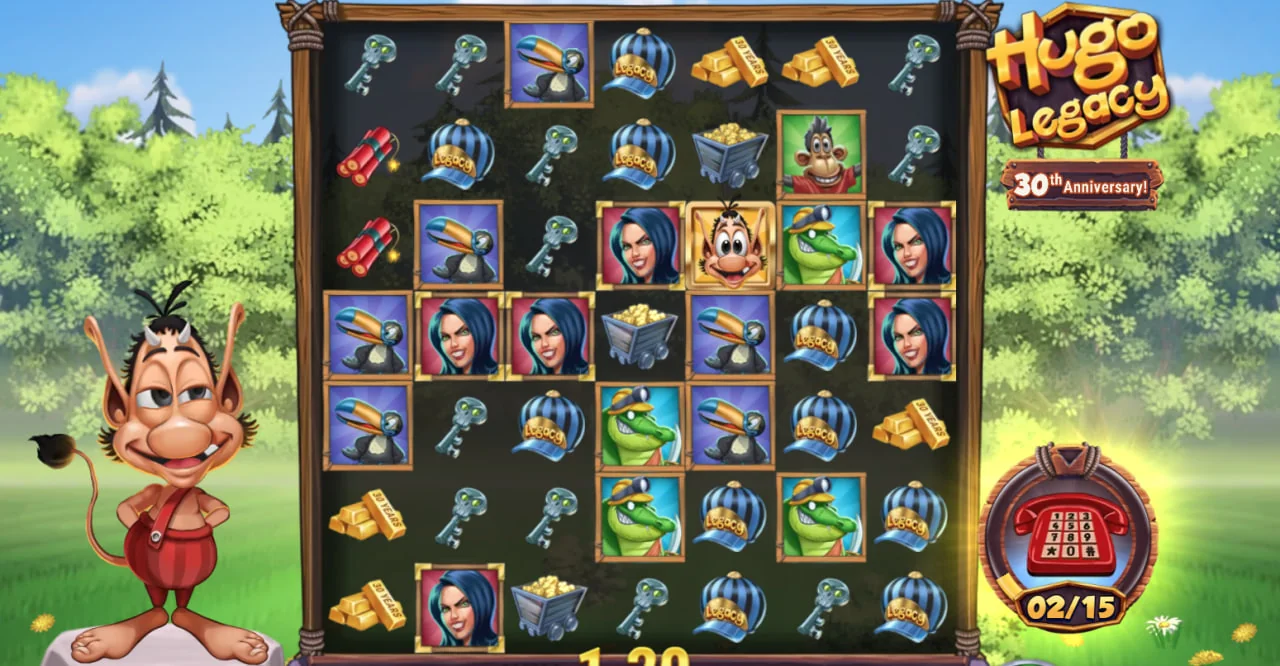 Hugo Legacy by Play'n GO - background 5