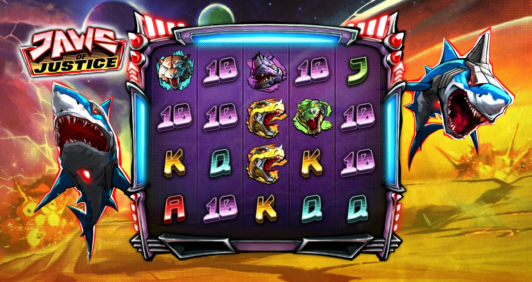 Jaws of Justice by Hacksaw Gaming - background 5