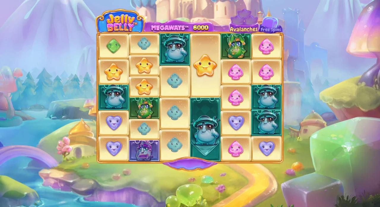 Jelly Belly Megaways by NetEnt - background 5