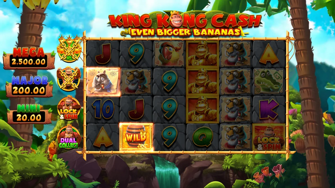 King Kong Cash Even Bigger Bananas by Blueprint Gaming - background 5