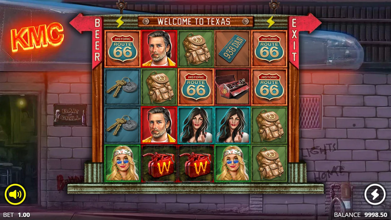 Kiss My Chainsaw by Nolimit City - background 5