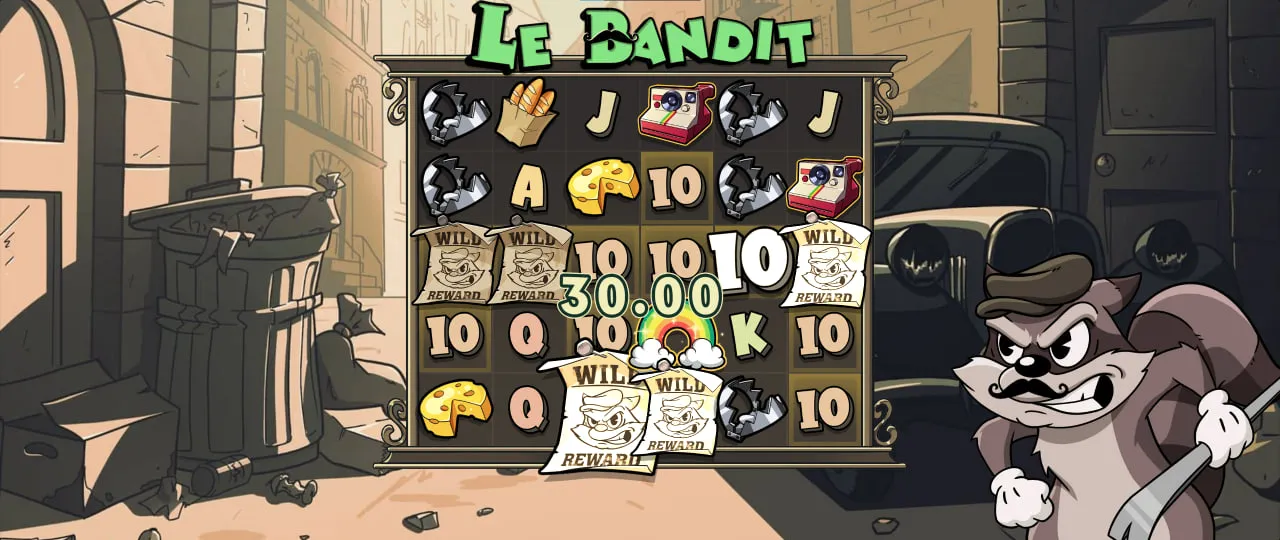 Le Bandit by Hacksaw Gaming screen 4