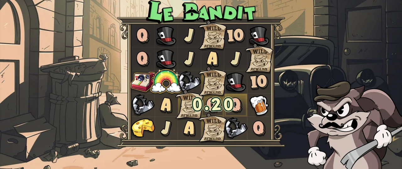Le Bandit by Hacksaw Gaming - background 5