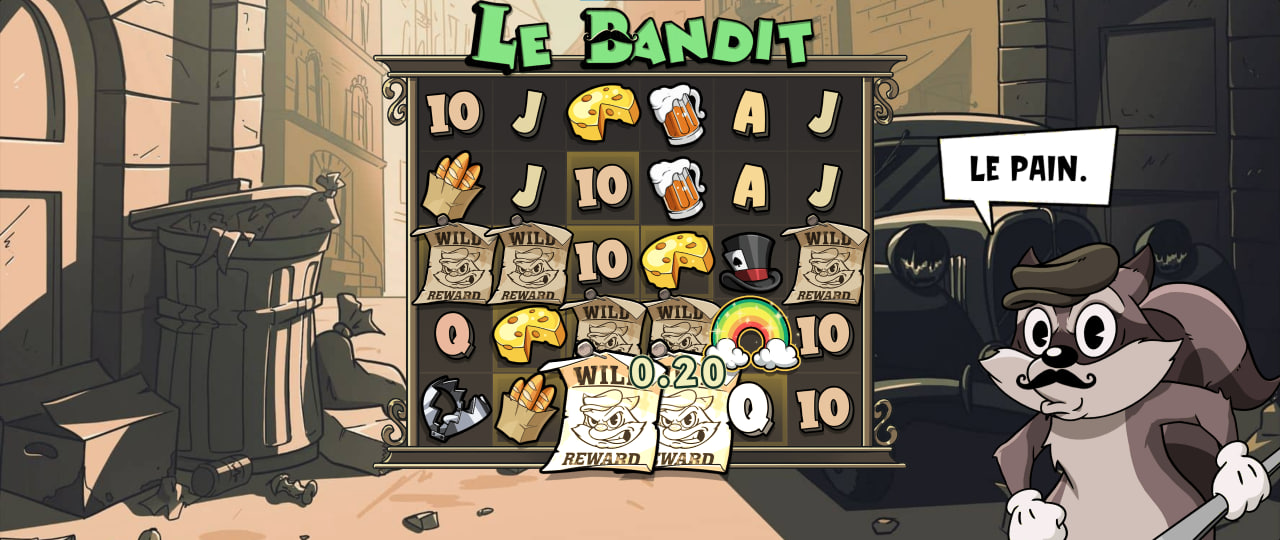 Le Bandit by Hacksaw Gaming