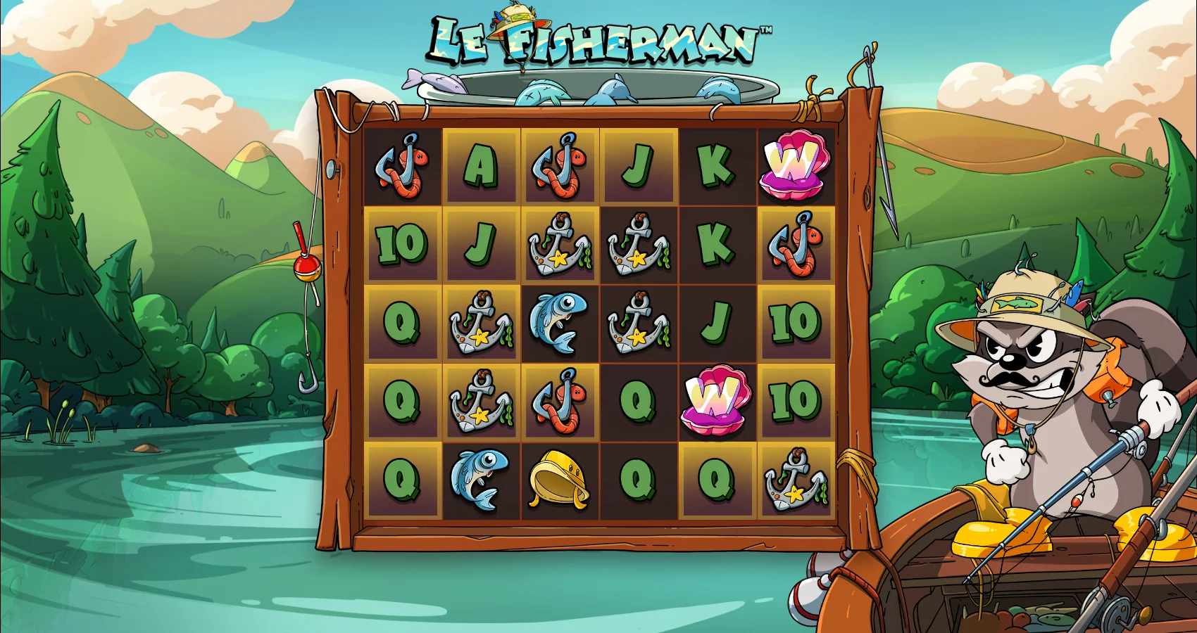 Le Fisherman by Hacksaw Gaming - background 1