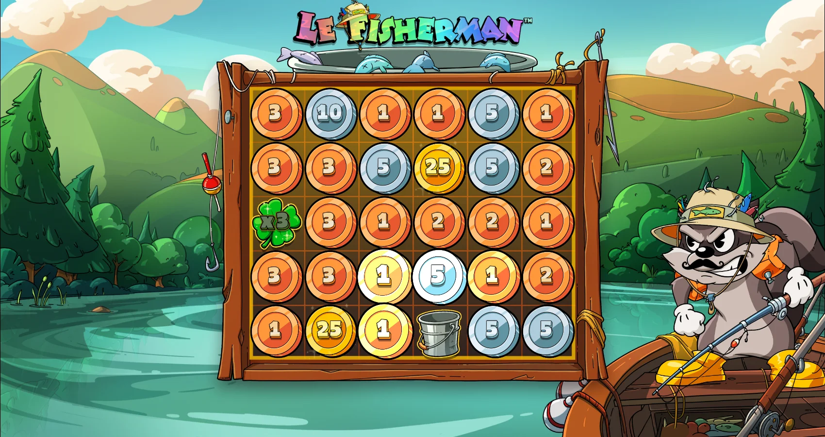 Le Fisherman by Hacksaw Gaming - background 2