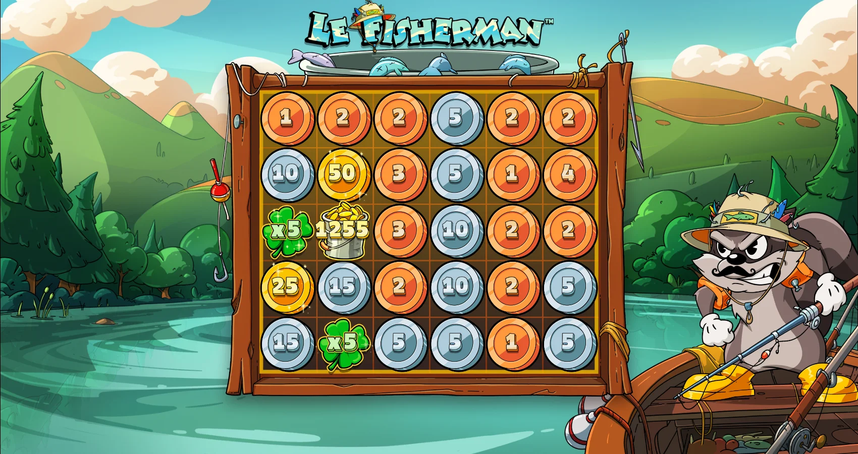 Le Fisherman by Hacksaw Gaming - background 3