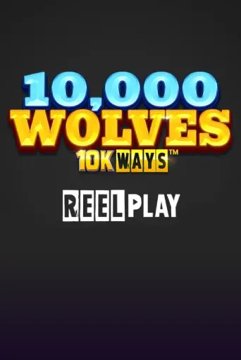 10,000 Wolves 10K Ways Slot Game Logo by ReelPlay