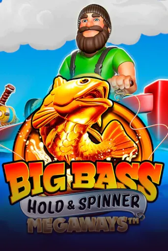 Big Bass Hold & Spinner Megaways Slot Game Logo by Pragmatic Play