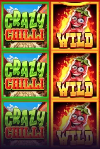 Crazy Chilli Slot Game Logo by Blueprint Gaming