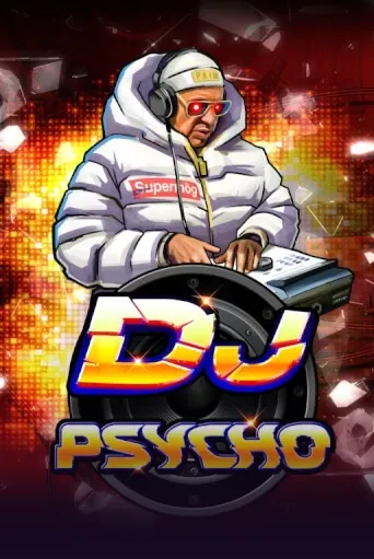 DJ Psycho Slot Game Logo by Nolimit City