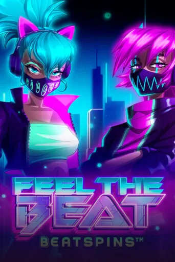 Feel the Beat Slot Game Logo by Hacksaw Gaming
