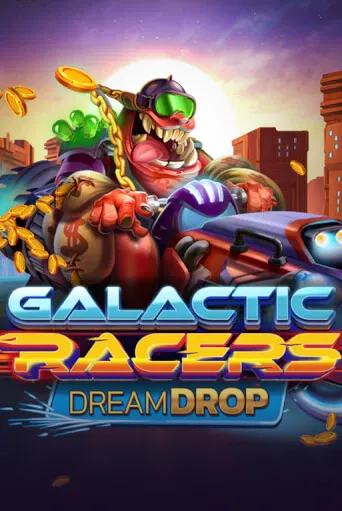 Galactic Racers Dream Drop Slot Game Logo by Relax Gaming