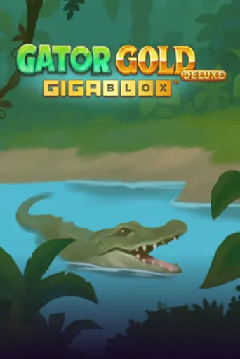 Gator Gold Deluxe Gigablox Slot Game Screen