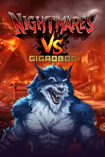 Nightmares VS GigaBlox Slot Game Logo by Yggdrasil Gaming