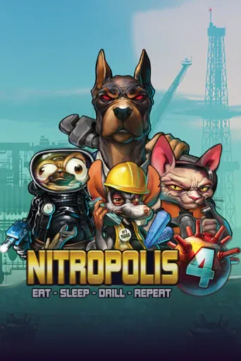 Nitropolis 4 Slot Game Logo by ELK Studios