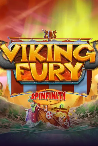 Viking Fury Spinfinity Slot Game Logo by Blueprint Gaming