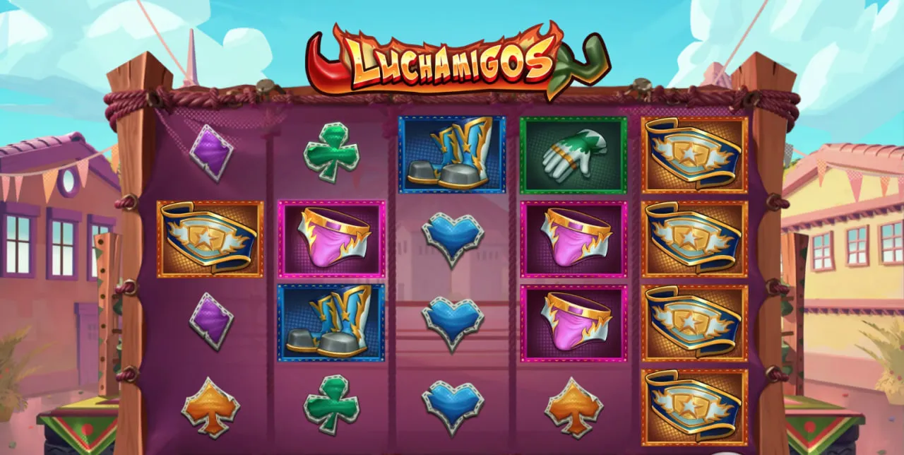Luchamigos by Play'n GO screen 1