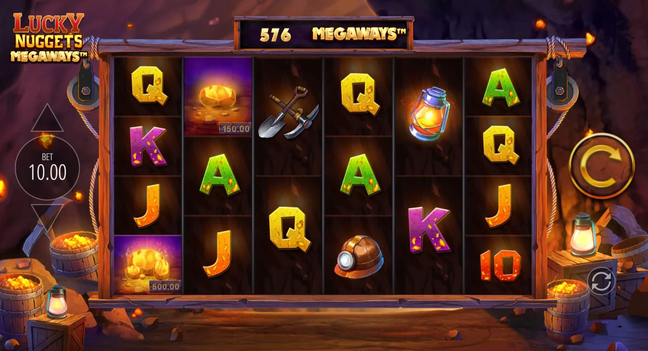 Lucky Nuggets Megaways by Blueprint Gaming - background 5