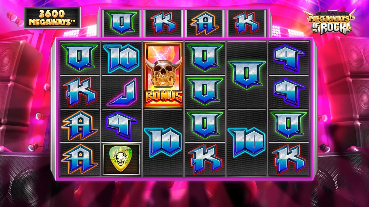 Megaways of Rock by Blueprint Gaming - background 5