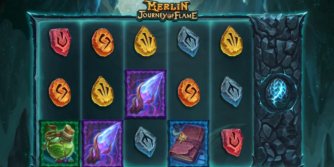 Merlin: Journey of Flame by Play'n GO screen 4